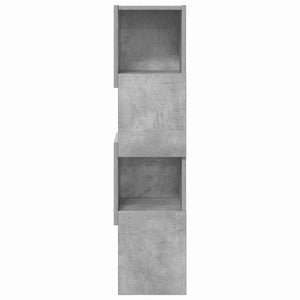 Mobile angolare Bianco 25,5x25x102cm Legno multistrato 889808