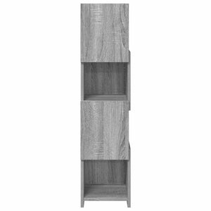 Mobile angolare Bianco 25,5x25x102cm Legno multistrato 889810