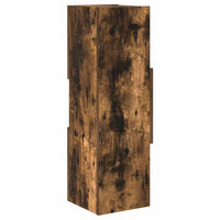 Mobile angolare Bianco 25,5x25x80cm Legno multistrato 889817