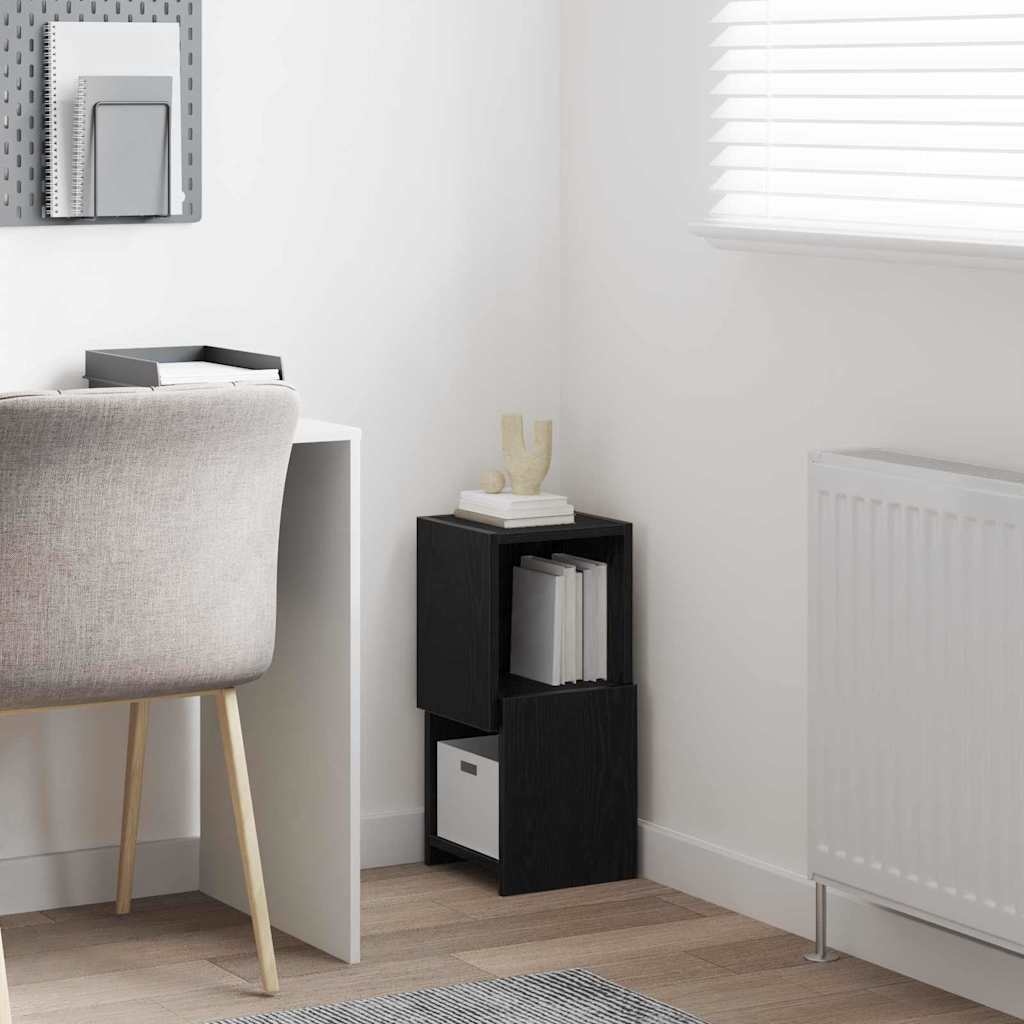 Mobile angolare Bianco 25,5x25x55cm Legno multistrato 889822