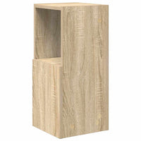 Mobile angolare Bianco 25,5x25x55cm Legno multistrato 889823