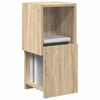 Mobile angolare Bianco 25,5x25x55cm Legno multistrato 889823