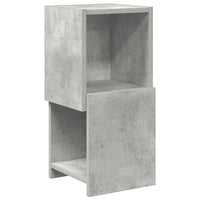 Mobile angolare Bianco 25,5x25x55cm Legno multistrato 889824