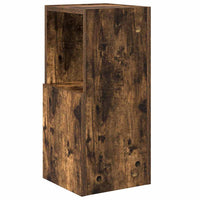 Mobile angolare Bianco 25,5x25x55cm Legno multistrato 889825