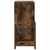 Mobile angolare Bianco 25,5x25x55cm Legno multistrato 889825