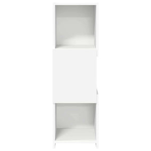 Mobile angolare Bianco 30,5x30x95cm Legno multistrato 889829