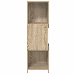 Mobile angolare Bianco 30,5x30x95cm Legno multistrato 889831