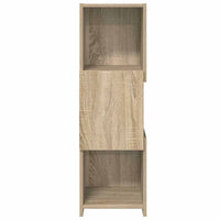 Mobile angolare Bianco 30,5x30x95cm Legno multistrato 889831