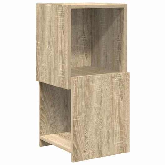 Mobile angolare Bianco 30,5x30x65cm Legno multistrato 889839