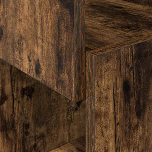 Mobile angolare Bianco 30,5x30x65cm Legno multistrato 889841