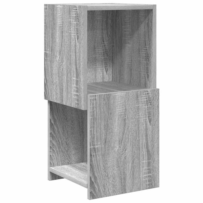 Mobile angolare Bianco 30,5x30x65cm Legno multistrato 889842