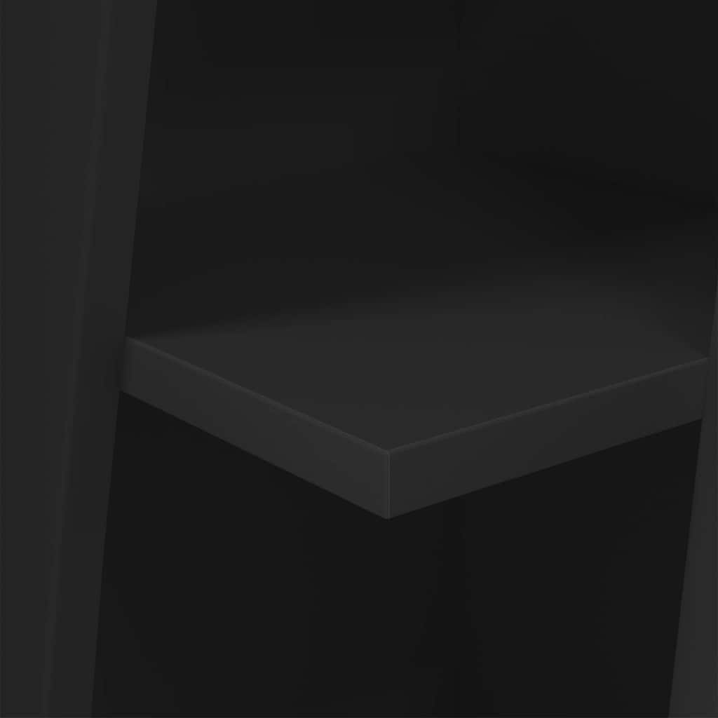 Mobile angolare Bianco 27,5x27x102cm Legno multistrato 889846