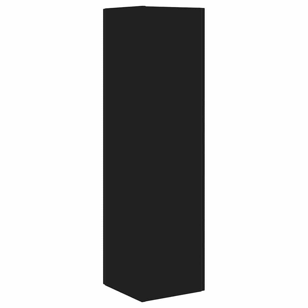 Mobile angolare Bianco 27,5x27x102cm Legno multistrato 889846