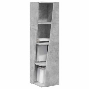 Mobile angolare Bianco 27,5x27x102cm Legno multistrato 889848