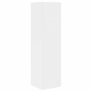 Mobile angolare Bianco 27,5x27x102cm Legno multistrato 889849
