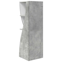 Mobile angolare Bianco 32x32x102cm Legno multistrato 889858