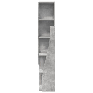Mobile angolare Bianco 27,5x27x140cm Legno multistrato 889868