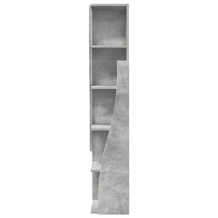 Mobile angolare Bianco 27,5x27x140cm Legno multistrato 889868