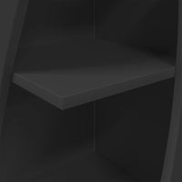 Mobile angolare Bianco 32x32x140cm Legno multistrato 889876