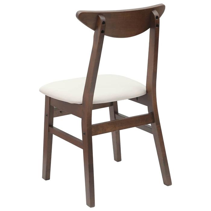 Sedie da pranzo 2 pcs Marrone Chiaro 42 x 47.5 x 81 cm 42020429