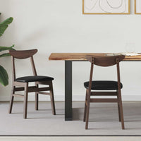 Sedie da pranzo 2 pcs Marrone Chiaro 42 x 47.5 x 81 cm