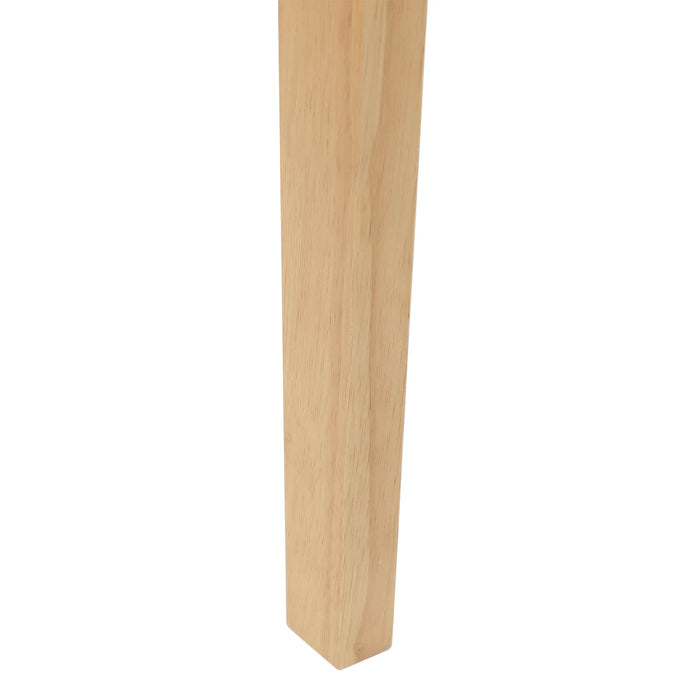 Sedie da pranzo 2 pcs Naturale 42 x 47.5 x 81 cm 42020431