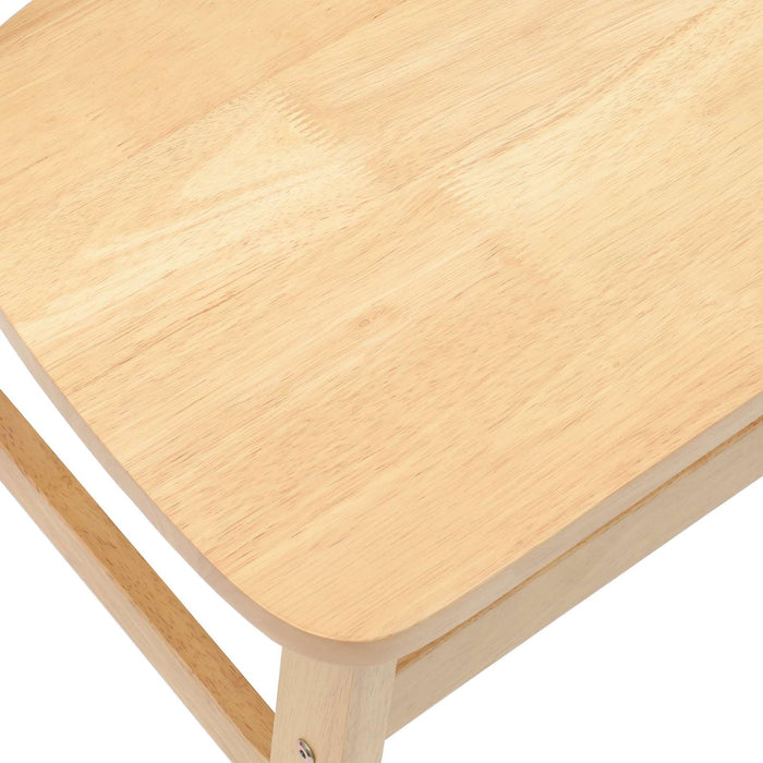 Sedie da pranzo 2 pcs Naturale 42 x 47.5 x 81 cm 42020432