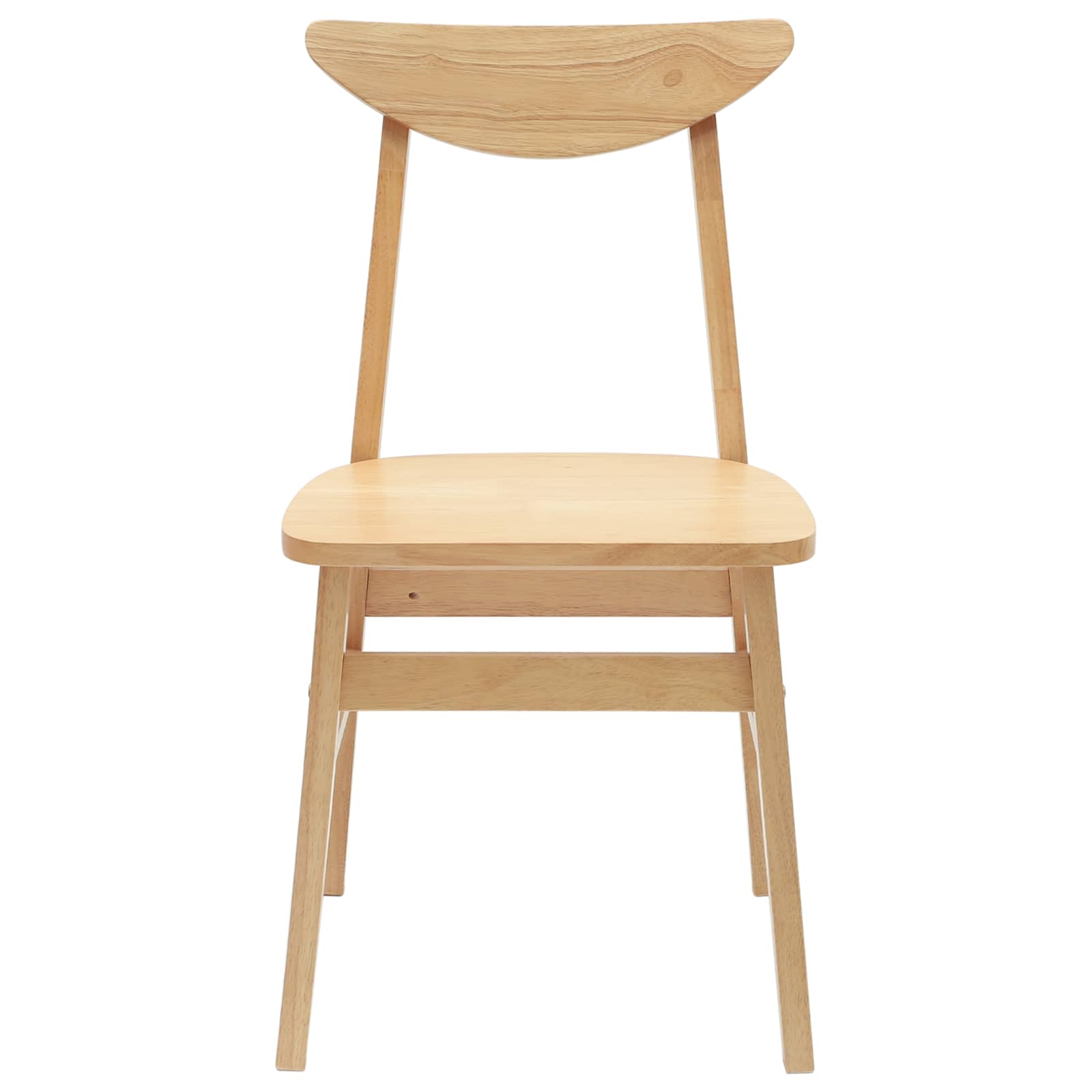 Sedie da pranzo 2 pcs Naturale 42 x 47.5 x 81 cm 42020432