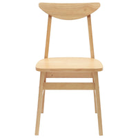 Sedie da pranzo 2 pcs Naturale 42 x 47.5 x 81 cm 42020432