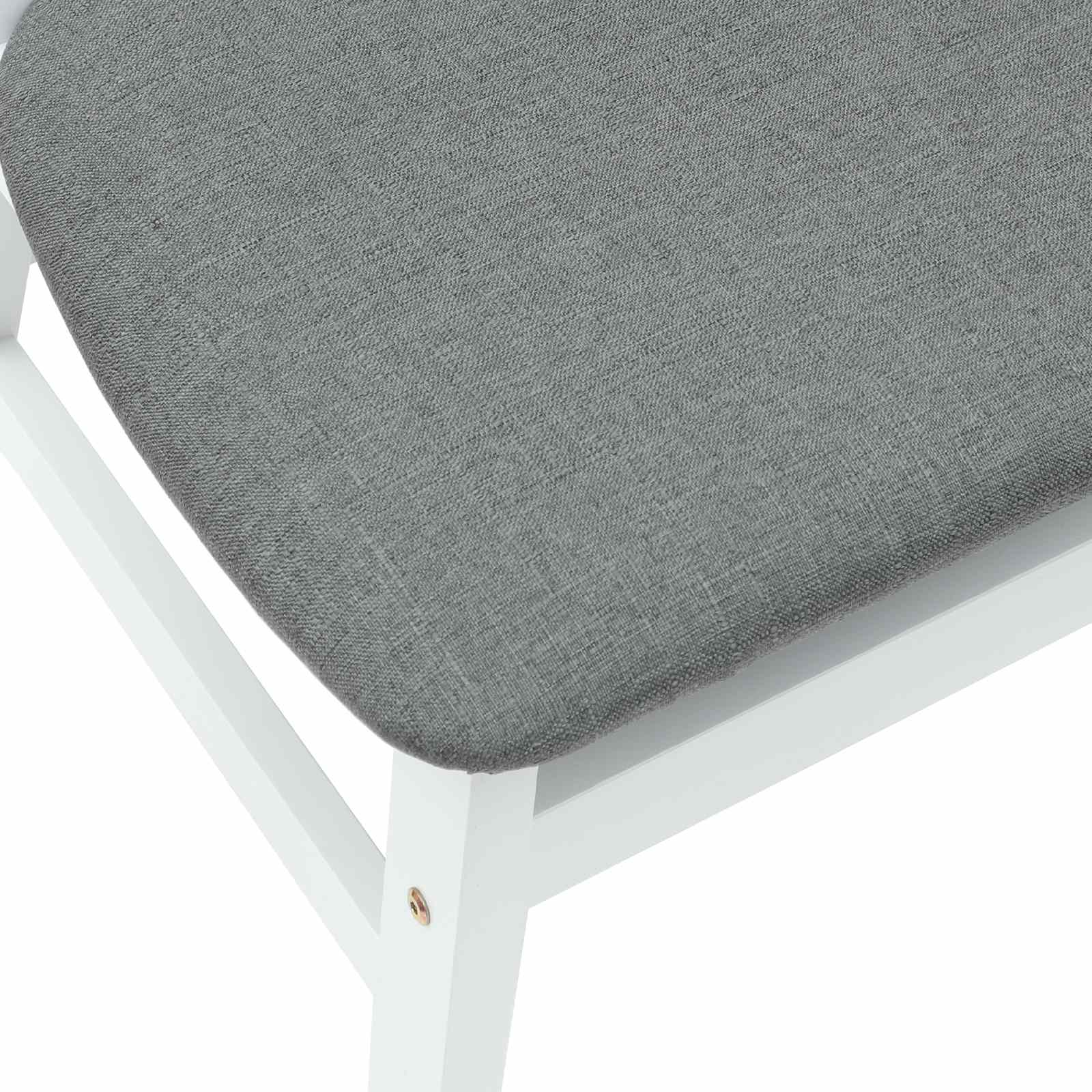 Sedie da pranzo 2 pcs Bianco 42 x 47.5 x 81 cm 42020433