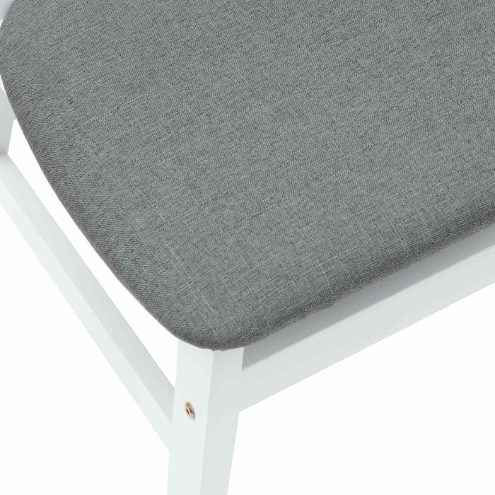 Sedie da pranzo 2 pcs Bianco 42 x 47.5 x 81 cm 42020433