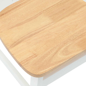 Sedie da pranzo 2 pcs Bianco 42 x 47.5 x 81 cm 42020434