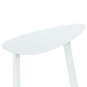 Sedie da pranzo 2 pcs Bianco 42 x 47.5 x 81 cm 42020435