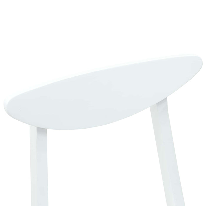 Sedie da pranzo 2 pcs Bianco 42 x 47.5 x 81 cm 42020435