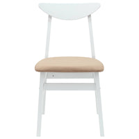 Sedie da pranzo 2 pcs Bianco 42 x 47.5 x 81 cm 42020436