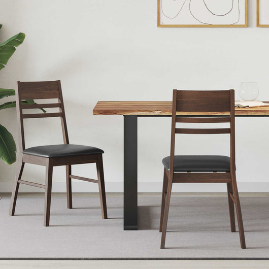 Sedie da pranzo 2 pcs Marrone Chiaro 43 x 54 x 89 cm 42020439