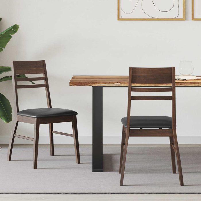 Sedie da pranzo 2 pcs Marrone Chiaro 43 x 54 x 89 cm 42020439