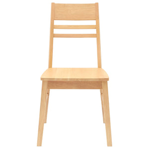 Sedie da pranzo 2 pcs Naturale 43 x 54 x 89 cm 42020441