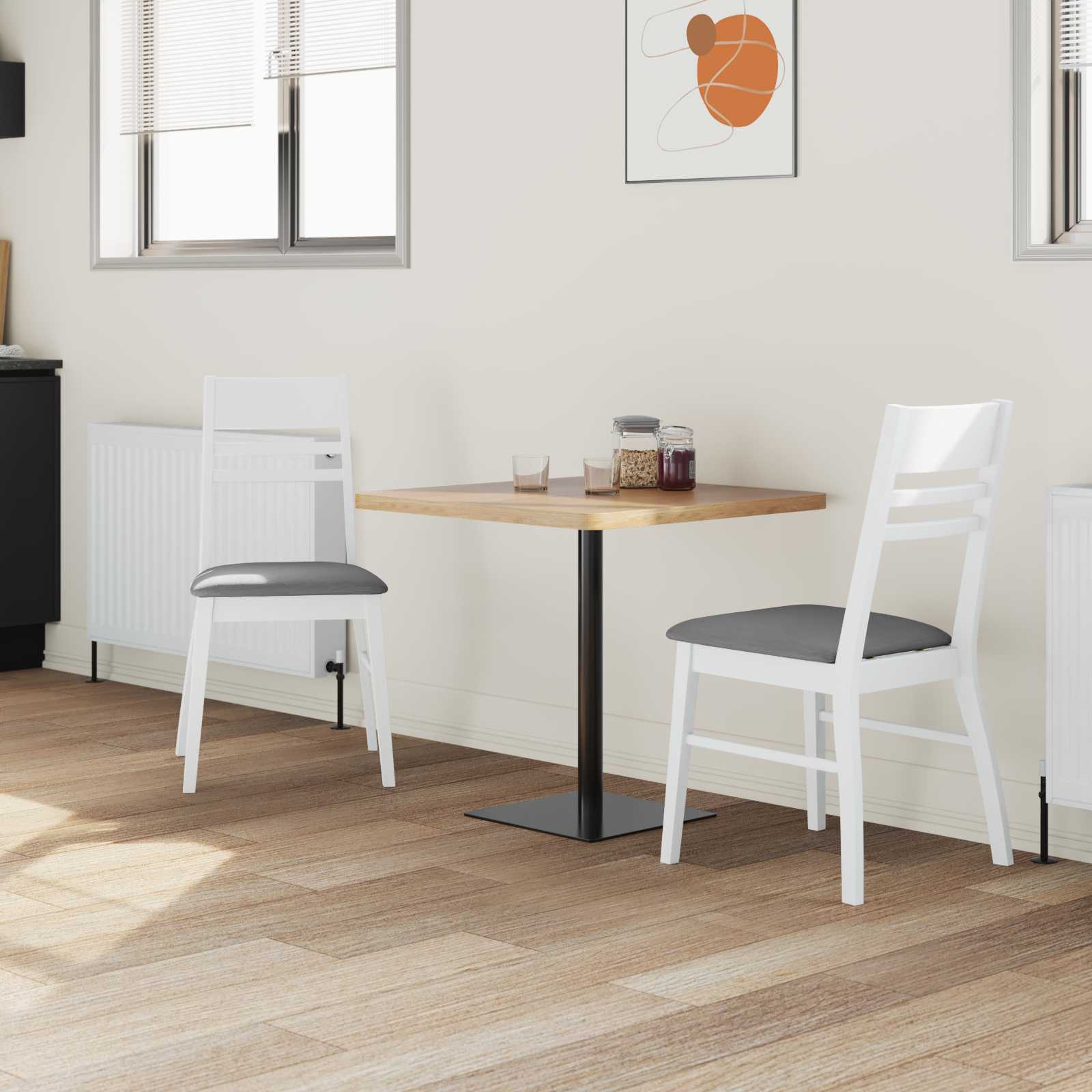 Sedie da pranzo 2 pcs Bianco 43 x 54 x 89 cm 42020442