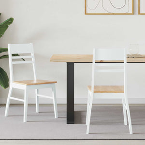 Sedie da pranzo 2 pcs Bianco 43 x 54 x 89 cm 42020443