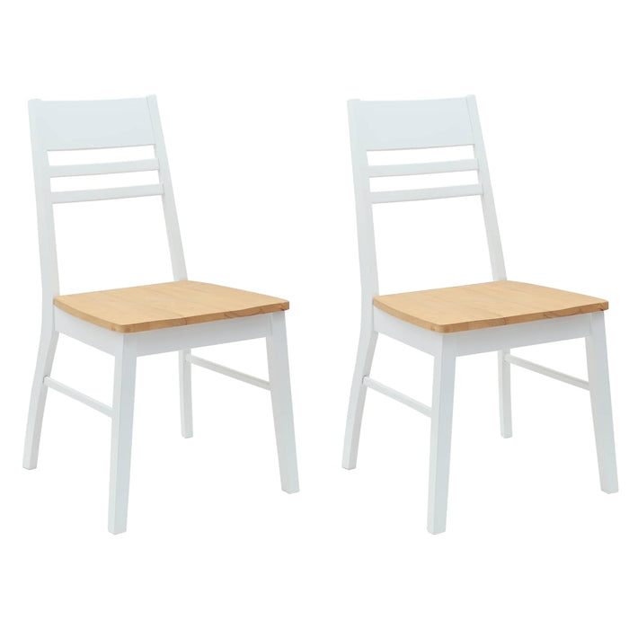 Sedie da pranzo 2 pcs Bianco 43 x 54 x 89 cm 42020443