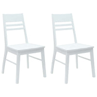 Sedie da pranzo 2 pcs Bianco 43 x 54 x 89 cm 42020444