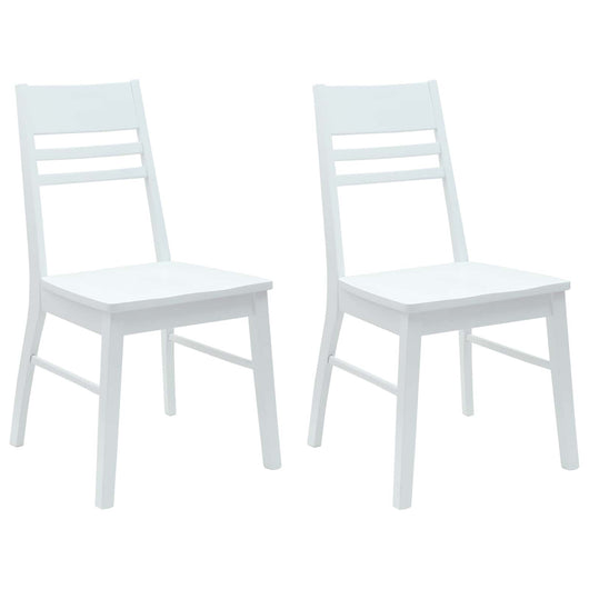 Sedie da pranzo 2 pcs Bianco 43 x 54 x 89 cm 42020444