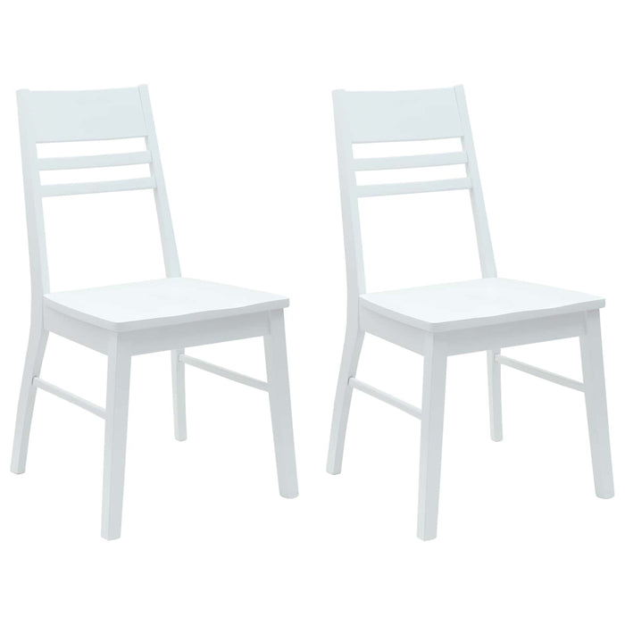 Sedie da pranzo 2 pcs Bianco 43 x 54 x 89 cm 42020444
