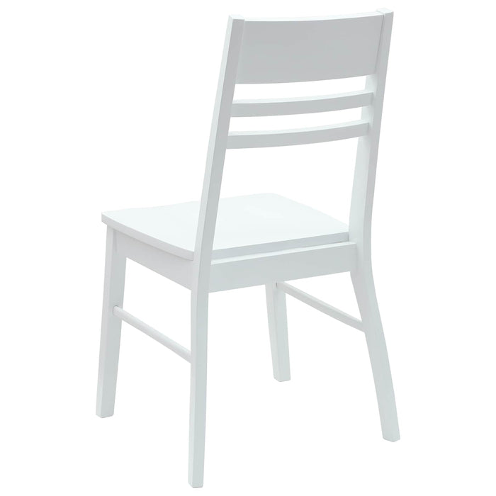 Sedie da pranzo 2 pcs Bianco 43 x 54 x 89 cm 42020444