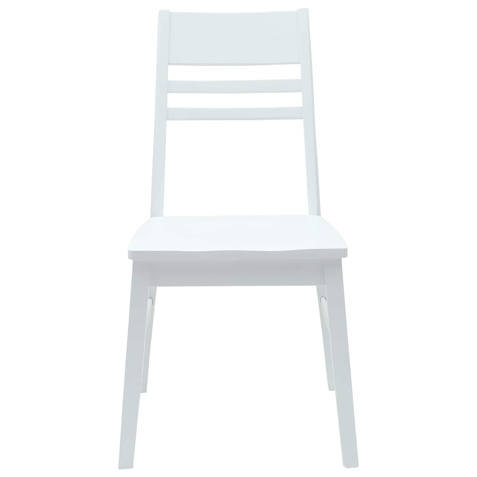Sedie da pranzo 2 pcs Bianco 43 x 54 x 89 cm 42020444
