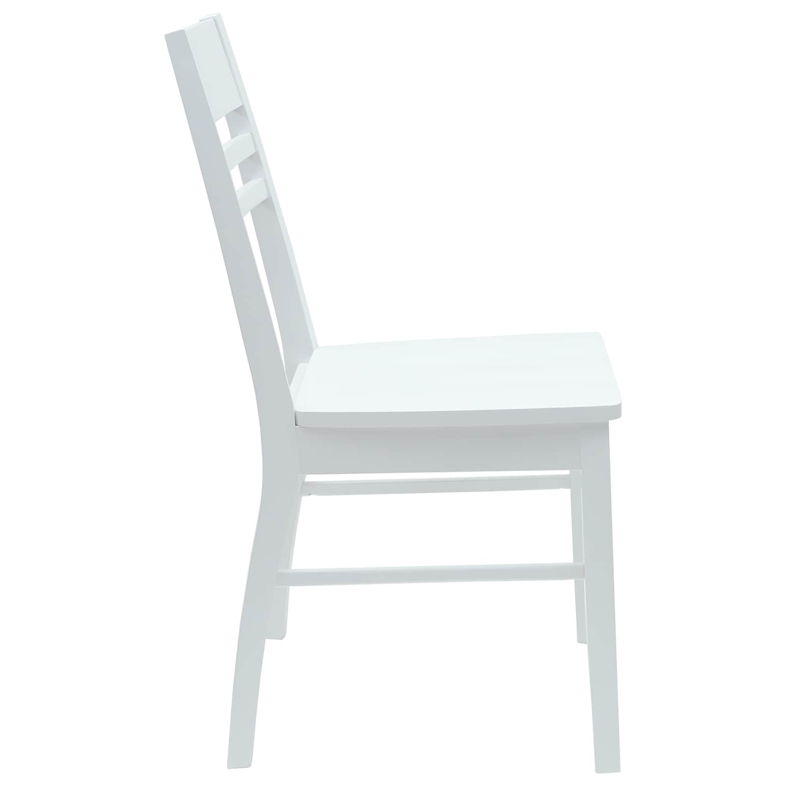 Sedie da pranzo 2 pcs Bianco 43 x 54 x 89 cm 42020444