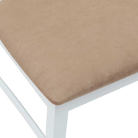 Sedie da pranzo 2 pcs Bianco 43 x 54 x 89 cm 42020445