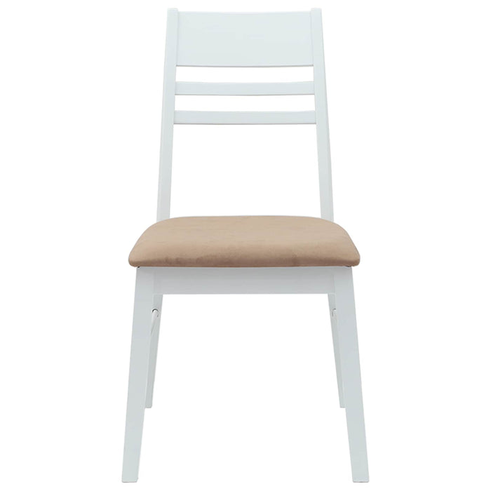 Sedie da pranzo 2 pcs Bianco 43 x 54 x 89 cm 42020445