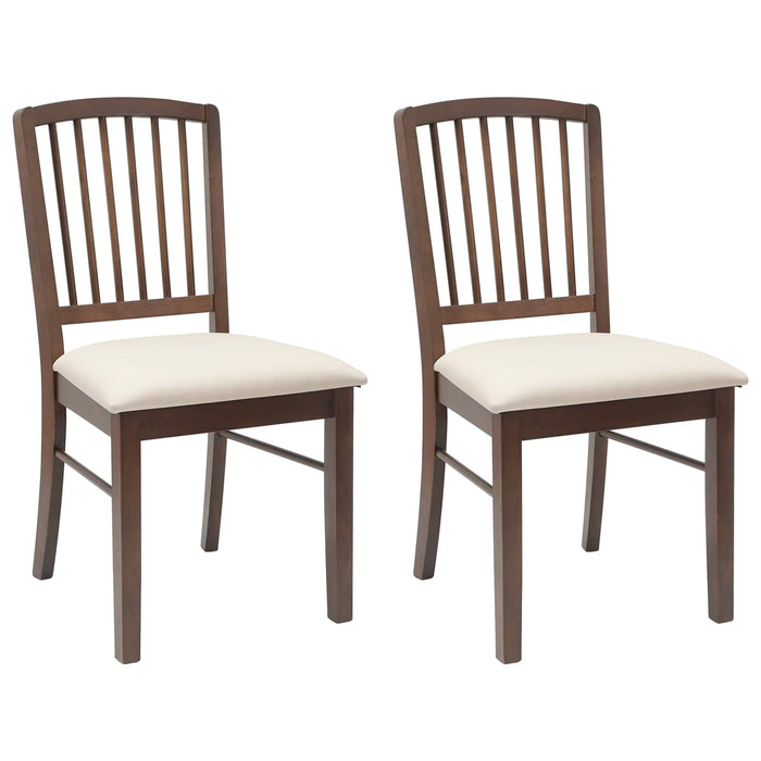 Sedie da pranzo 2 pcs Marrone Chiaro 50 x 52,5 x 91 cm 42020447
